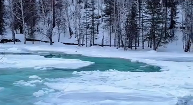 冬日喀納斯每一幀都是壁紙